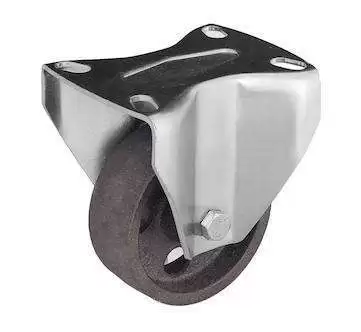 Roata fixa termorezistenta din fonta 100 mm - B/GG100 Roata fixa termorezistenta din fonta 100 mm - B/GG100